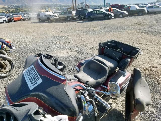 1HD1FC4127Y660137 - 2007 HARLEY-DAVIDSON FLHTCUI MAROON photo 2