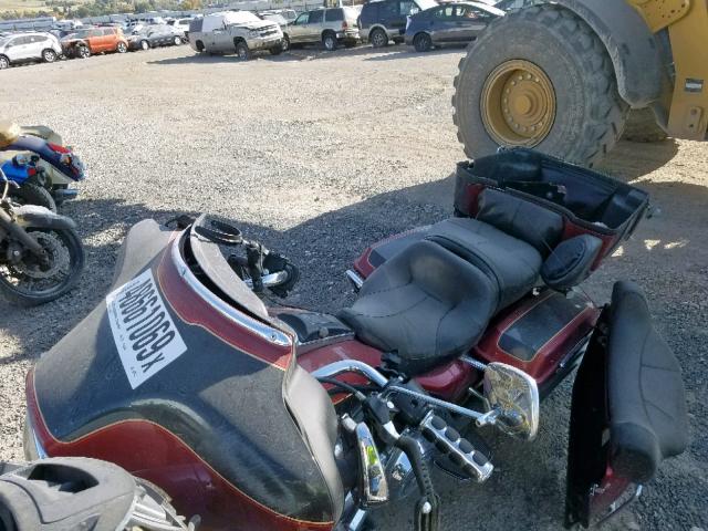 1HD1FC4127Y660137 - 2007 HARLEY-DAVIDSON FLHTCUI MAROON photo 5