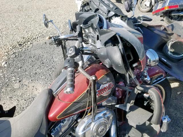 1HD1FC4127Y660137 - 2007 HARLEY-DAVIDSON FLHTCUI MAROON photo 6