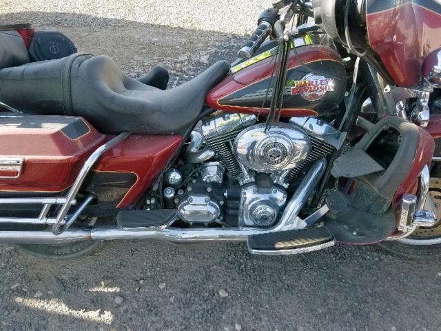 1HD1FC4127Y660137 - 2007 HARLEY-DAVIDSON FLHTCUI MAROON photo 7