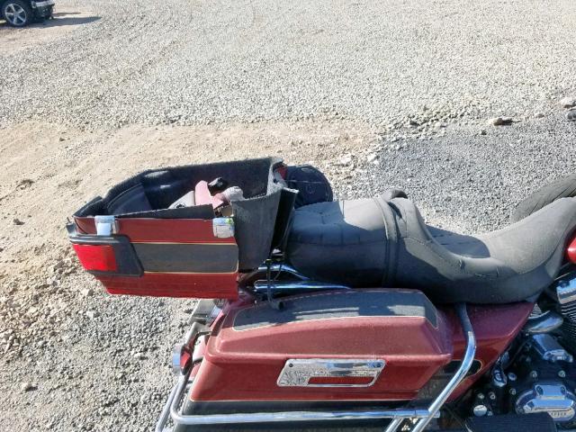 1HD1FC4127Y660137 - 2007 HARLEY-DAVIDSON FLHTCUI MAROON photo 9