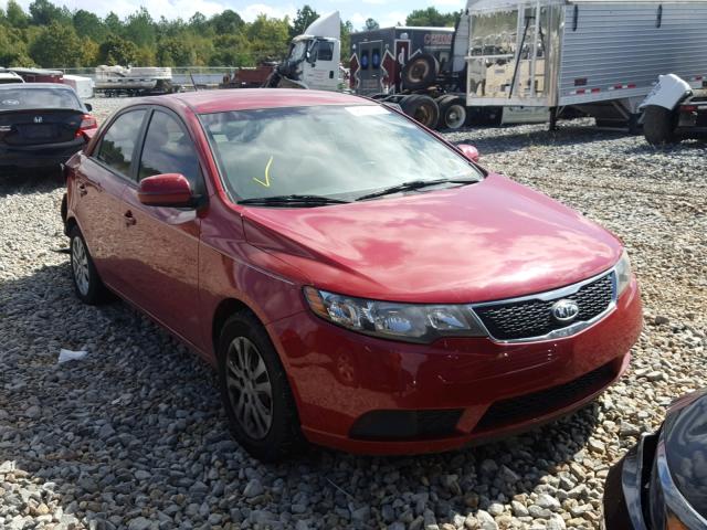 KNAFU4A26D5696262 - 2013 KIA FORTE EX RED photo 1