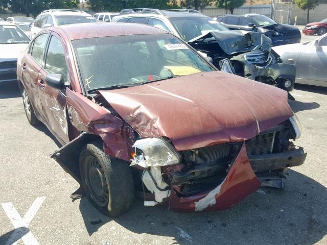 4A3AB36FX7E078324 - 2007 MITSUBISHI GALANT ES MAROON photo 1