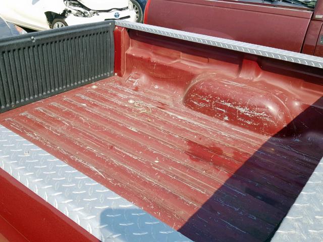 1FTCR10U2MPA72634 - 1991 FORD RANGER MAROON photo 6