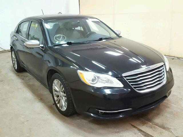 1C3CCBCG7CN308870 - 2012 CHRYSLER 200 LIMITE BLACK photo 1