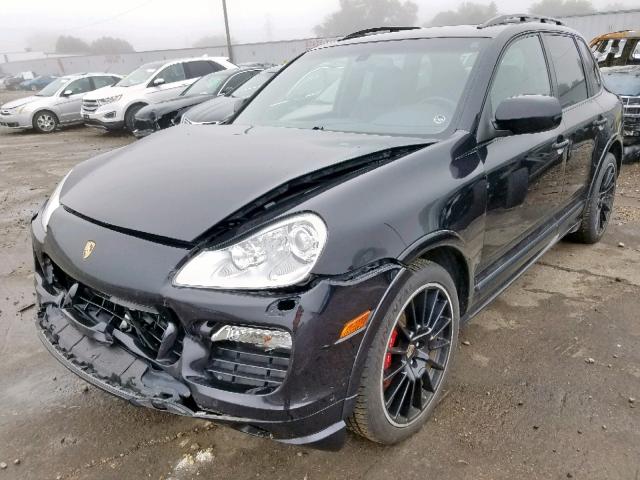 WP1AD29P99LA65704 - 2009 PORSCHE CAYENNE GT BLACK photo 2