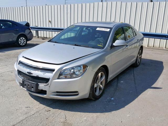 1G1ZC5E03CF215256 - 2012 CHEVROLET MALIBU 1LT 银色 照片 2