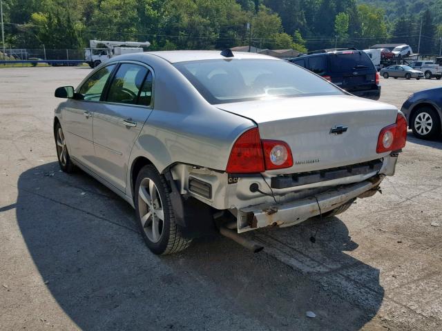 1G1ZC5E03CF215256 - 2012 CHEVROLET MALIBU 1LT 银色 照片 3