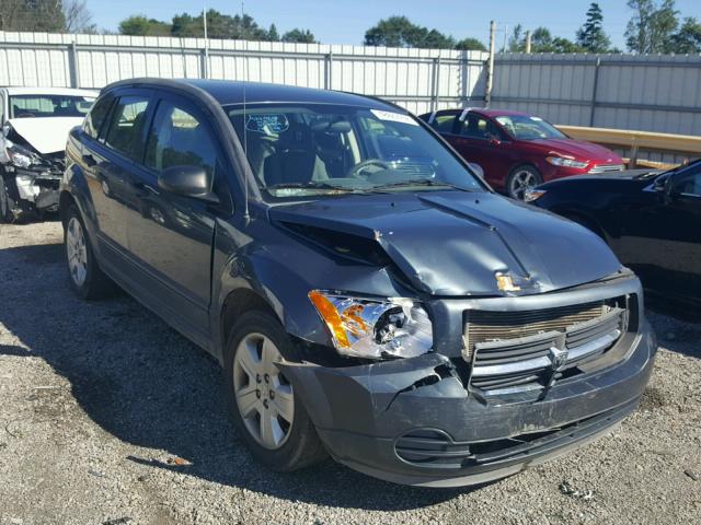 1B3HB48B27D114953 - 2007 DODGE CALIBER SX BLUE photo 1