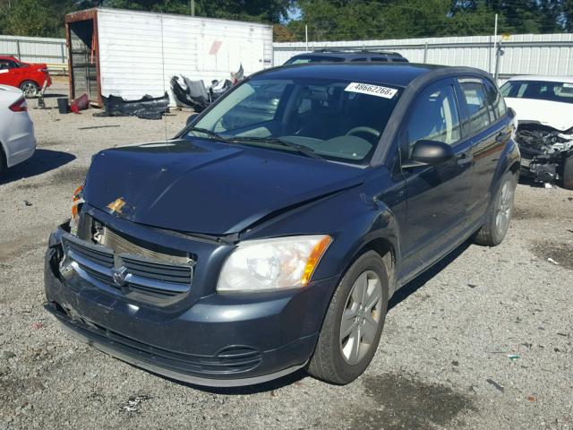 1B3HB48B27D114953 - 2007 DODGE CALIBER SX BLUE photo 2