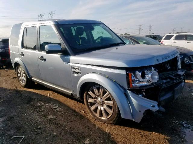 SALAK2D43CA601157 - 2012 LAND ROVER LR4 HSE LU BLUE photo 1