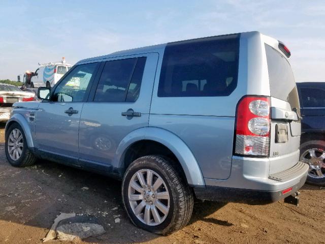 SALAK2D43CA601157 - 2012 LAND ROVER LR4 HSE LU BLUE photo 3