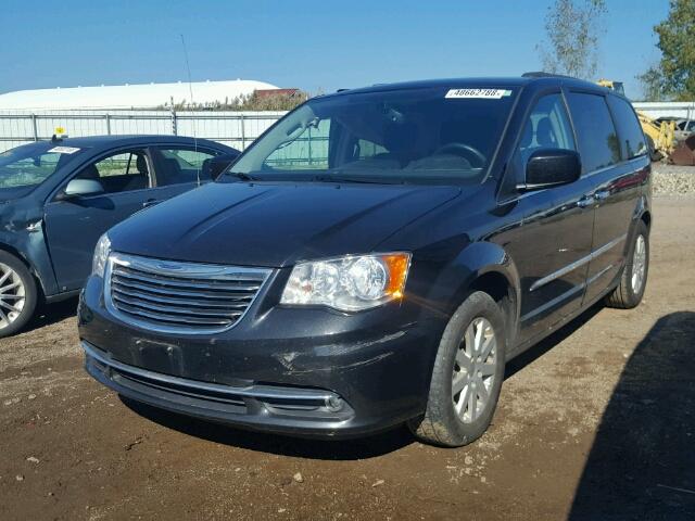 2C4RC1BG1GR159088 - 2016 CHRYSLER TOWN & COU BLACK photo 2