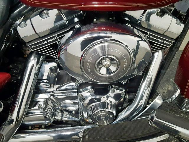 1HD1FFW115Y636908 - 2005 HARLEY-DAVIDSON FLHTCI MAROON photo 5