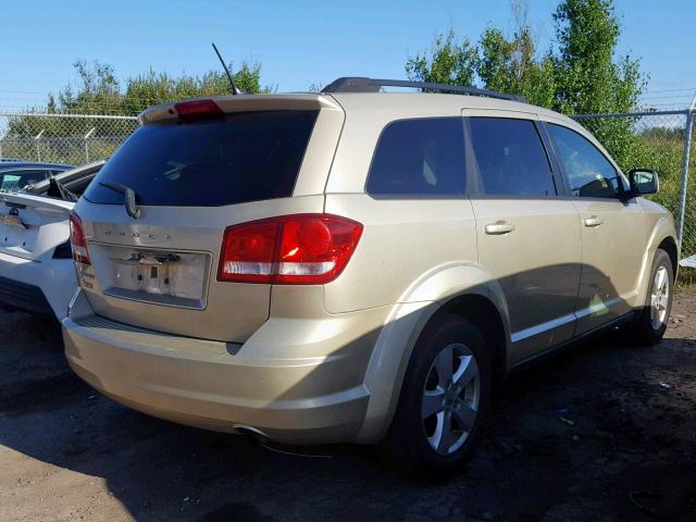 3D4PG4FB0BT559843 - 2011 DODGE JOURNEY EX GOLD photo 4