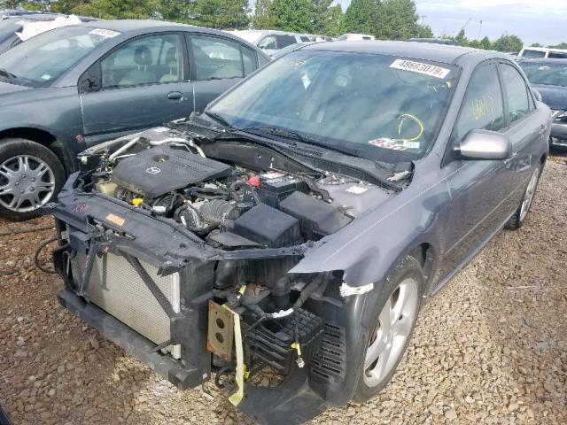 1YVHP80C675M20859 - 2007 MAZDA 6 I BLUE photo 2