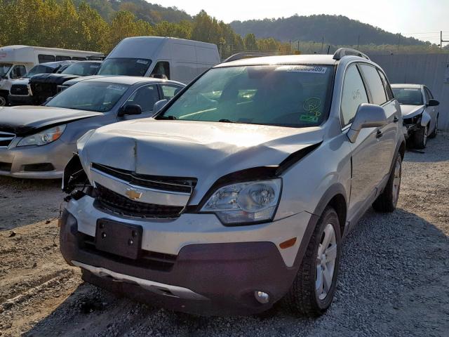 3GNAL2EK6CS558716 - 2012 CHEVROLET CAPTIVA SP SILVER photo 2