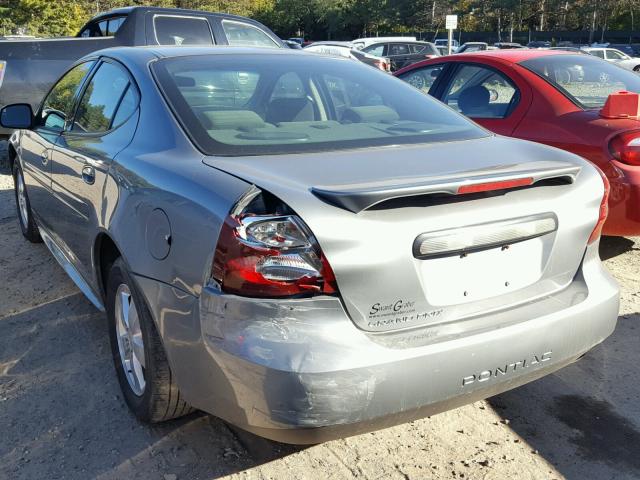 2G2WP552771161798 - 2007 PONTIAC GRAND PRIX GRAY photo 3