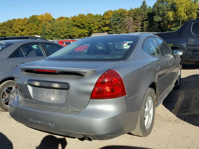 2G2WP552771161798 - 2007 PONTIAC GRAND PRIX GRAY photo 4