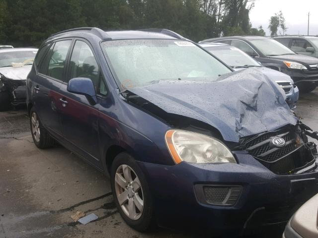 KNAFG526777114693 - 2007 KIA RONDO LX BLUE photo 1