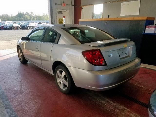 1G8AW15F57Z186155 - 2007 SATURN ION LEVEL SILVER photo 3