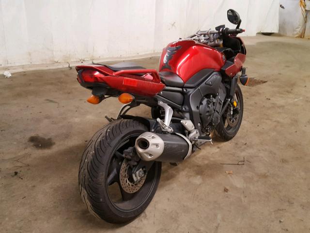 JYARN17E46A001537 - 2006 YAMAHA FZ1 S RED photo 4