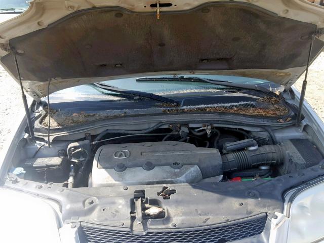 2HNYD18963H553374 - 2003 ACURA MDX TOURIN SILVER photo 7