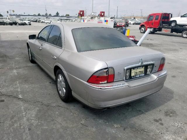 1LNHM86S15Y603073 - 2005 LINCOLN LS 银色 照片 3