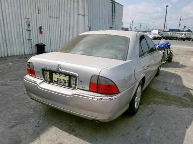 1LNHM86S15Y603073 - 2005 LINCOLN LS 银色 照片 4