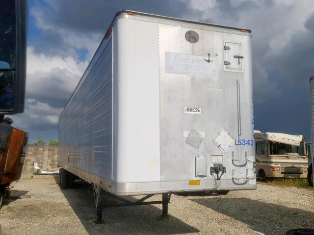 1GRAA0629XB034601 - 1999 UTILITY TRAILER WHITE photo 1