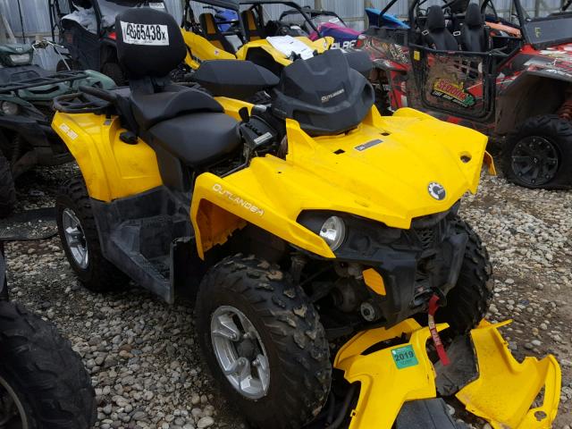 3JBLMAT21HJ001417 - 2017 CAN-AM OUTLANDER YELLOW photo 1