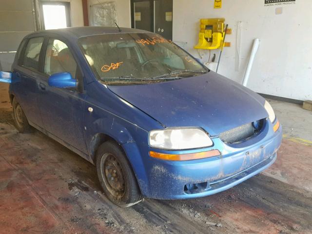 KL1TD666X8B144999 - 2008 CHEVROLET AVEO BASE Көк фото 1