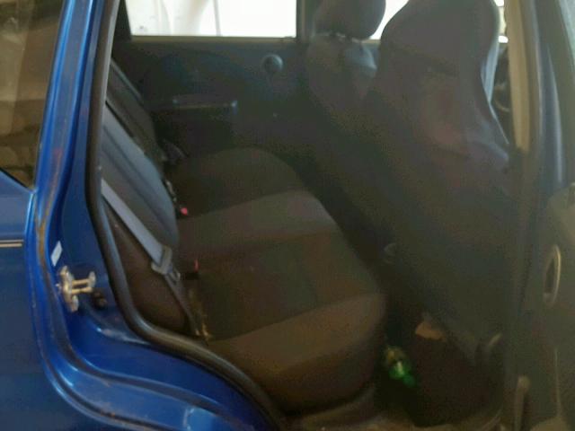 KL1TD666X8B144999 - 2008 CHEVROLET AVEO BASE Көк фото 6