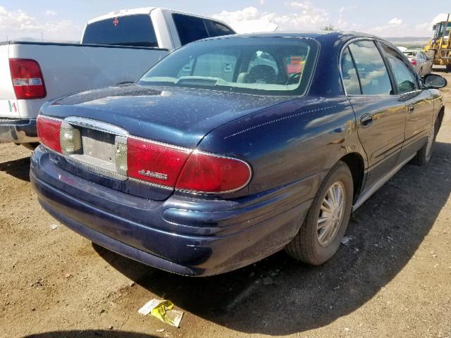 1G4HP52K944111585 - 2004 BUICK LESABRE CU BLUE photo 4