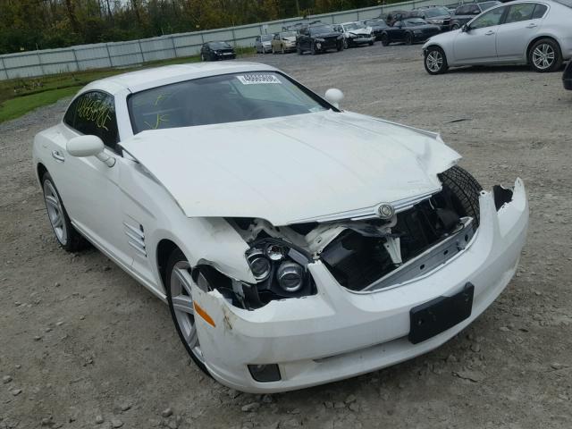 1C3AN69L55X035674 - 2005 CHRYSLER CROSSFIRE WHITE photo 1