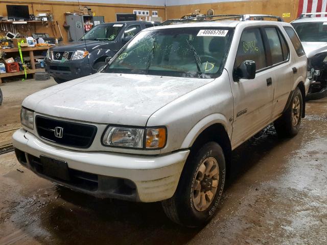 4S6DM58W2Y4416991 - 2000 HONDA PASSPORT E 白色 照片 2