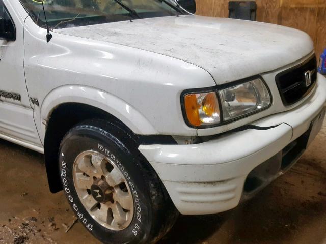 4S6DM58W2Y4416991 - 2000 HONDA PASSPORT E 白色 照片 9