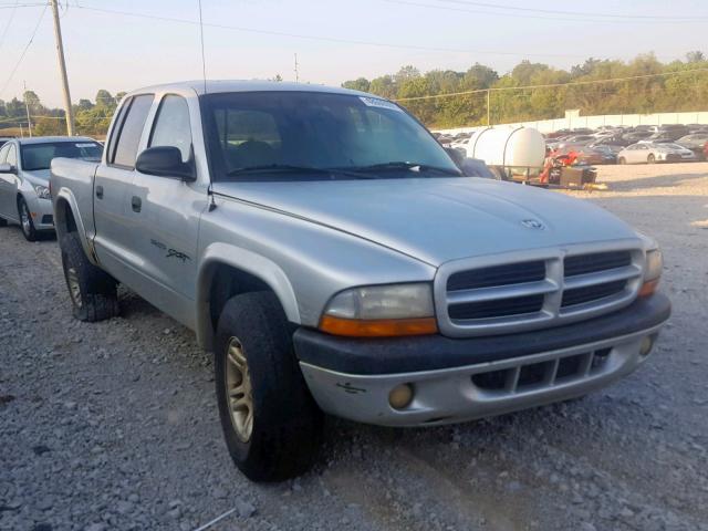 1B7GG2AN01S123559 - 2001 DODGE DAKOTA QUA SILVER photo 1