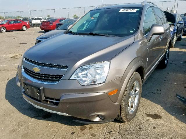 3GNAL3E53CS588773 - 2012 CHEVROLET CAPTIVA SP GRAY photo 2