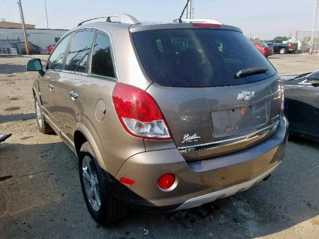 3GNAL3E53CS588773 - 2012 CHEVROLET CAPTIVA SP GRAY photo 3