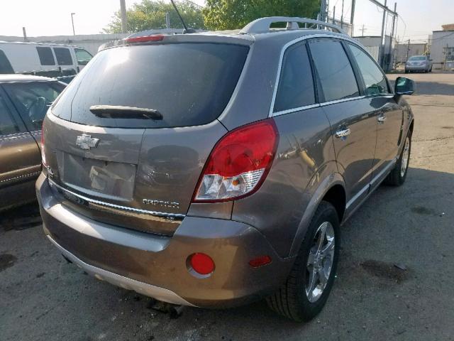 3GNAL3E53CS588773 - 2012 CHEVROLET CAPTIVA SP GRAY photo 4