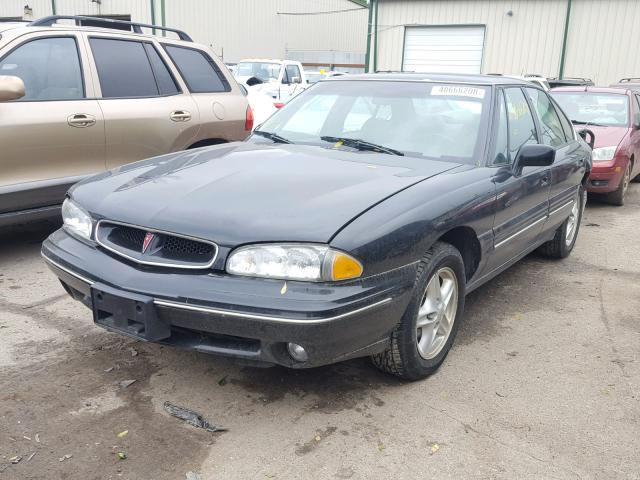 1G2HX52K5T4214400 - 1996 PONTIAC BONNEVILLE BLACK photo 2