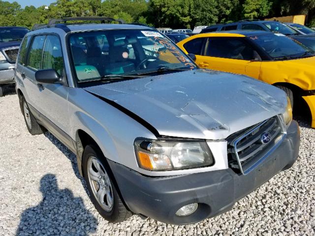 JF1SG63683H727549 - 2003 SUBARU FORESTER 2 SILVER photo 1