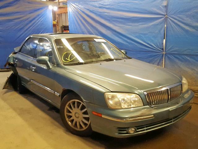 KMHFU45E34A337705 - 2004 HYUNDAI XG 350 BLUE photo 1