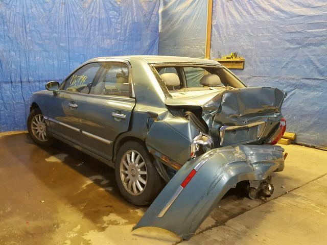 KMHFU45E34A337705 - 2004 HYUNDAI XG 350 BLUE photo 3