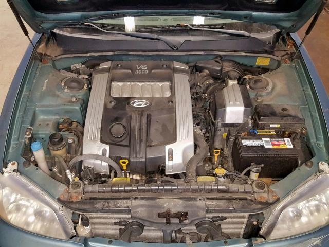 KMHFU45E34A337705 - 2004 HYUNDAI XG 350 BLUE photo 7