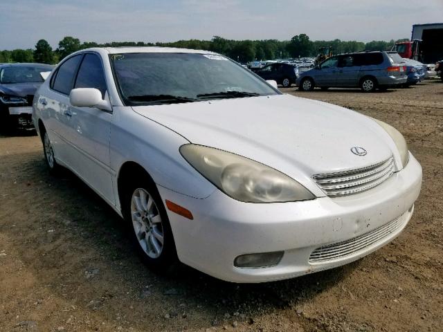 JTHBF30G425028829 - 2002 LEXUS ES 300 WHITE photo 1