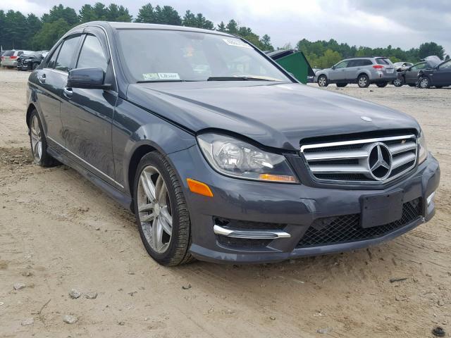 WDDGF4HB7DG093628 - 2013 MERCEDES-BENZ C 250 GRAY photo 1