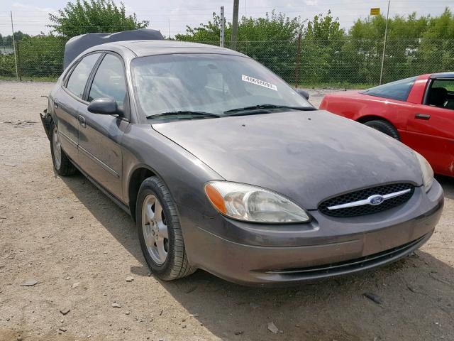 1FAFP55U12A143301 - 2002 FORD TAURUS SES SILVER photo 1