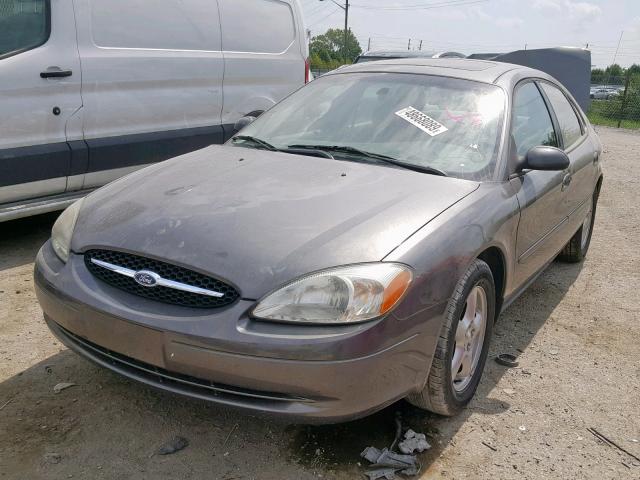 1FAFP55U12A143301 - 2002 FORD TAURUS SES SILVER photo 2